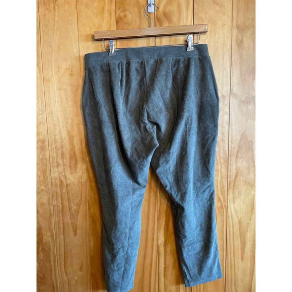 Size 1X Lands End Green Women's Pants - Picture 3 of 4